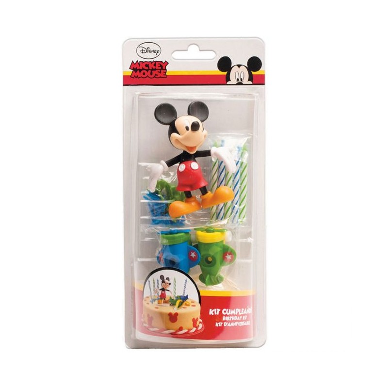 Pack Decoración para tarta Mickey Mouse Dekora