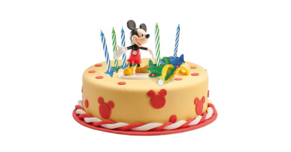 Pack Decoración para tarta Mickey Mouse Dekora