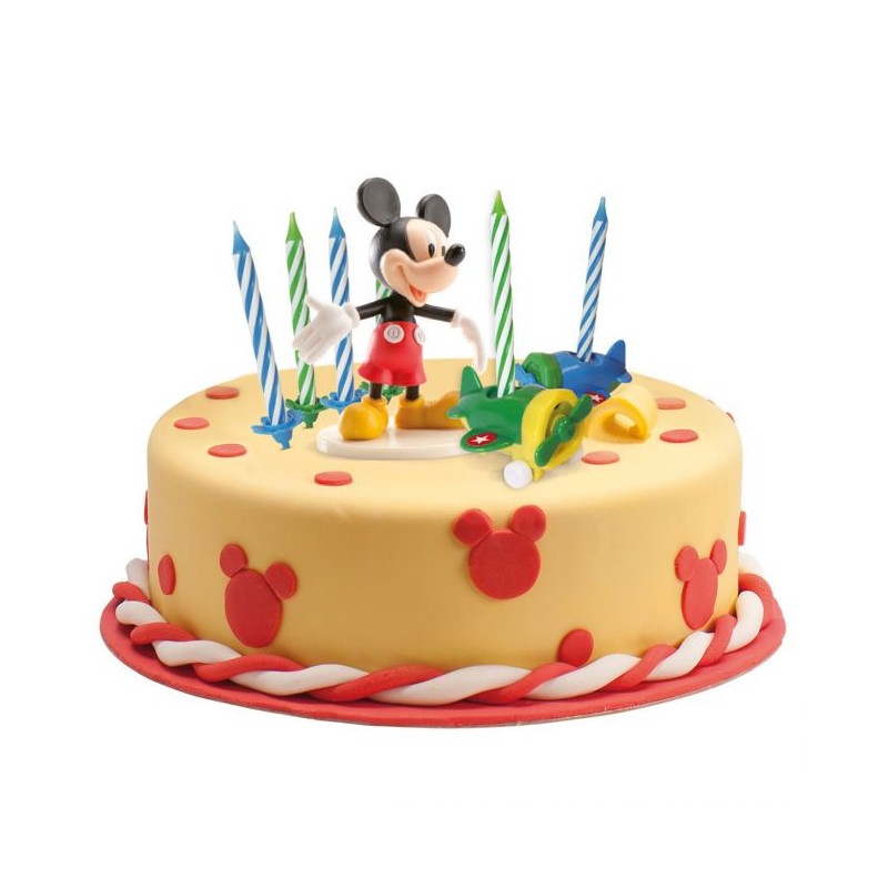 Pack Decoración para tarta Mickey Mouse Dekora
