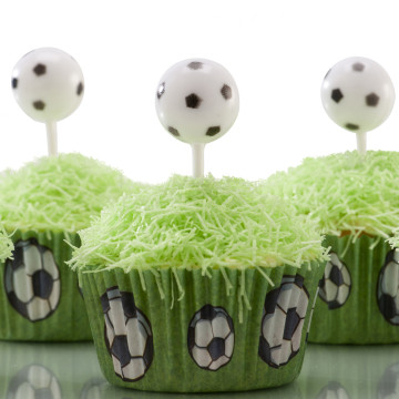 Cápsulas de Cupcakes Futbol (25) Dekora