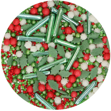 Sprinkles Medley Holiday Navidad 65 g Funcakes