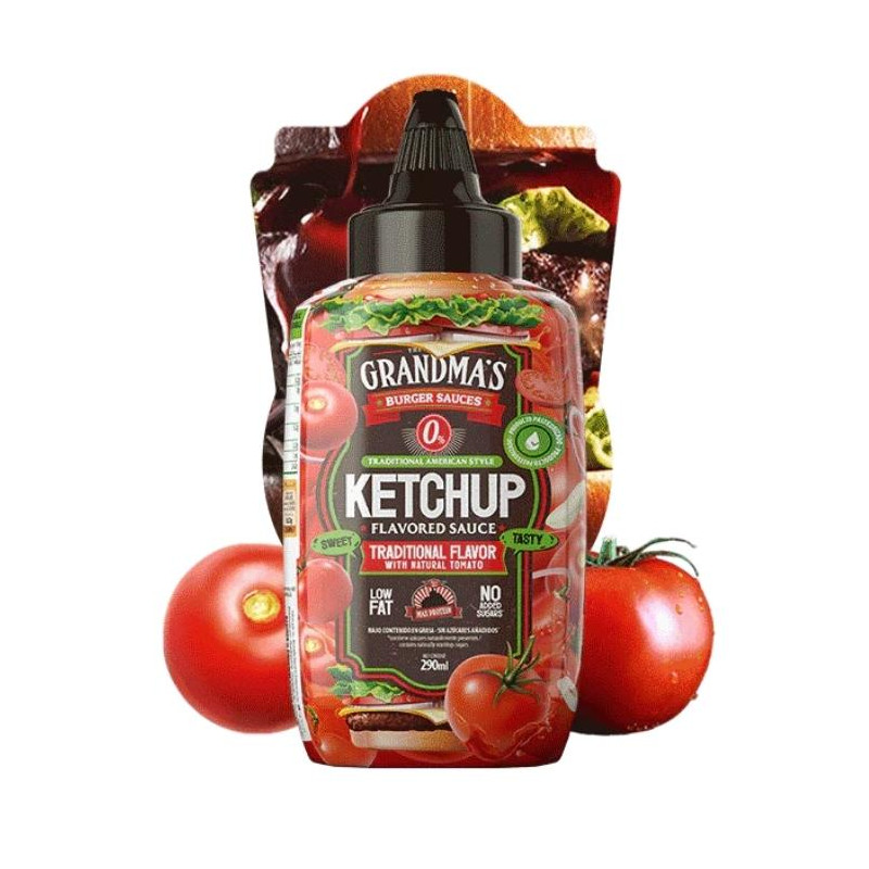 Ketchup clásico Grandma´s MaxProtein