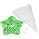 Pack Cortantes Estrellas + Herramientas para Árbol de Navidad 3D Wilton