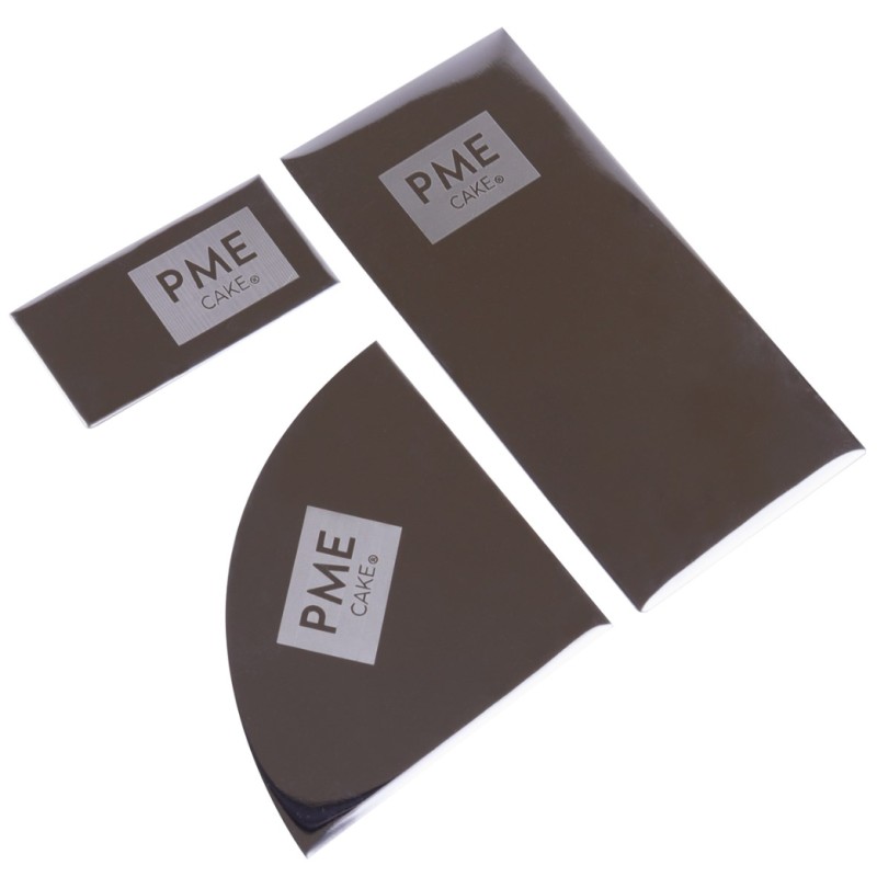 Pack 3 Mini Espátulas Alisadora Flexible PME