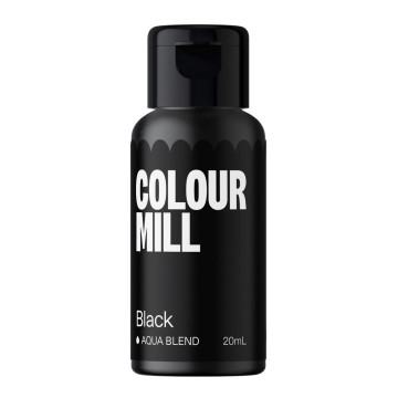 Colorante en gel Negro Black 20 ml Colour Mill