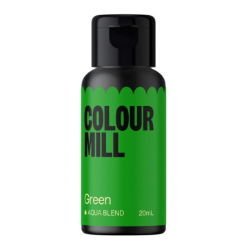 Colorante en gel Verde Green 20 ml Colour Mill