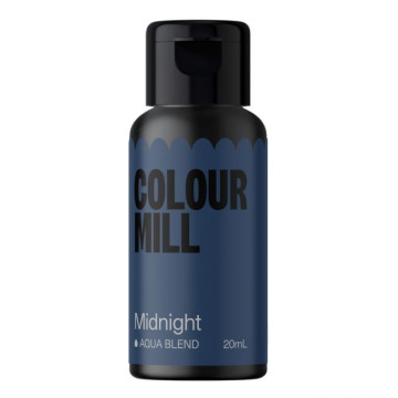 Colorante en gel Azul Medianoche Midnight 20 ml Colour Mill