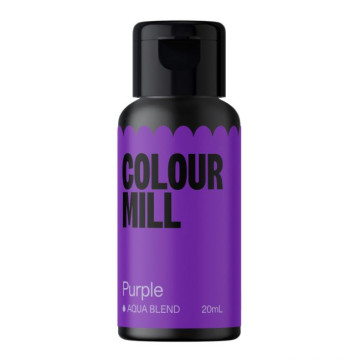 Colorante en gel Púrpura Purple 20 ml Colour Mill