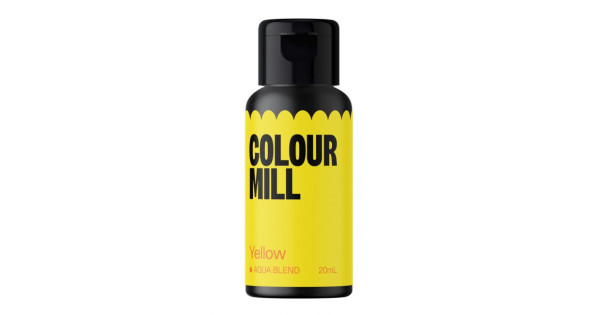 Colorante en gel Amarillo Yellow 20 ml Colour Mill