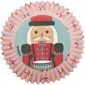 Cápsulas de Cupcakes Cascanueces Navidad (75) Wilton