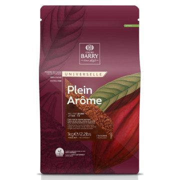 Cacao en polvo 100% Alcalinizado Plain Arôme Barry Callebaut