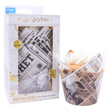Cápsulas de Muffins Periódico The Daily Prophet (24) Harry Potter PME