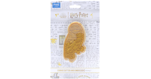 Pack de Cortante y Sello Estampación Buho Hedwig Harry Potter PME