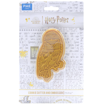 Pack de Cortante y Sello Estampación Buho Hedwig Harry Potter PME