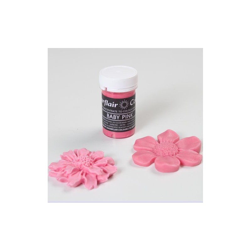 Colorante en pasta Baby Pink Rosa Bebé Sugarflair
