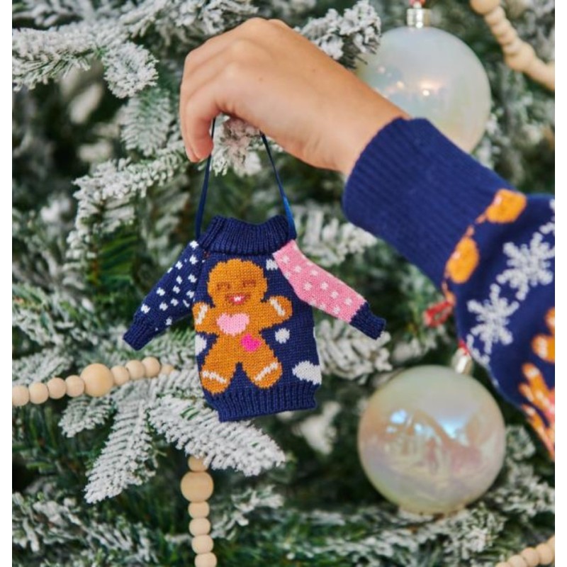 Jersey de Lana Navideño + Mini Ornamento Jersey S Funcakes