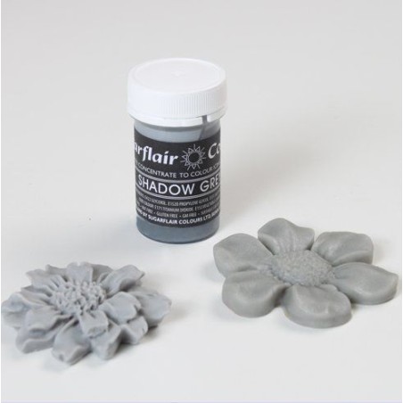 Colorante en pasta Shadow Grey Gris Sombra Sugarflair