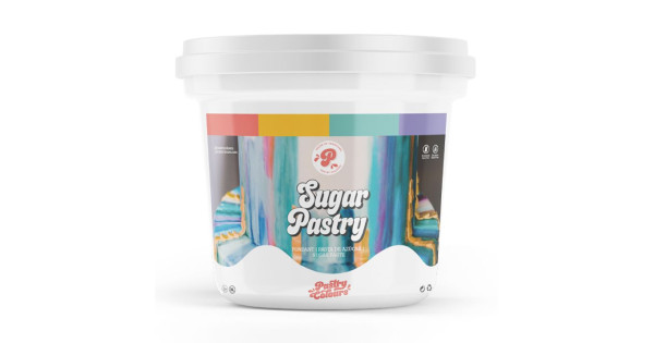 Fondant Blanco Sugar Pastry 5kg Sin Glutén Pastry Colours