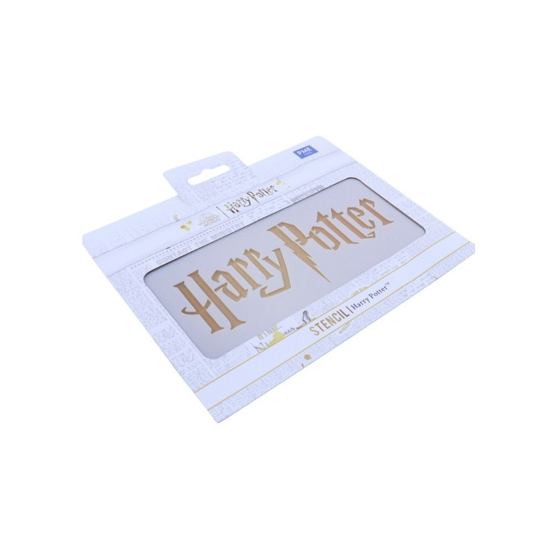 Plantilla Stencil para tarta Harry Potter PME