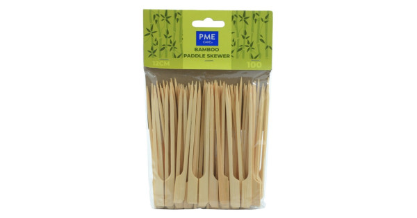 Pack 100 brochetas de Bambú 12 cm PME