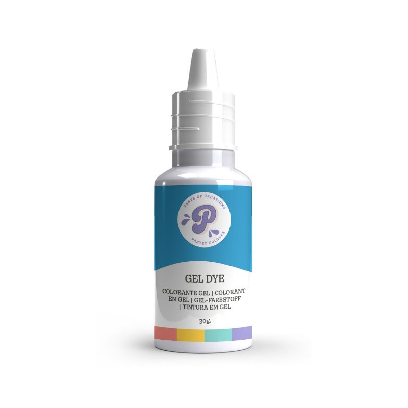 Colorante en gel liposoluble Azul 30 ml Pastry Colours