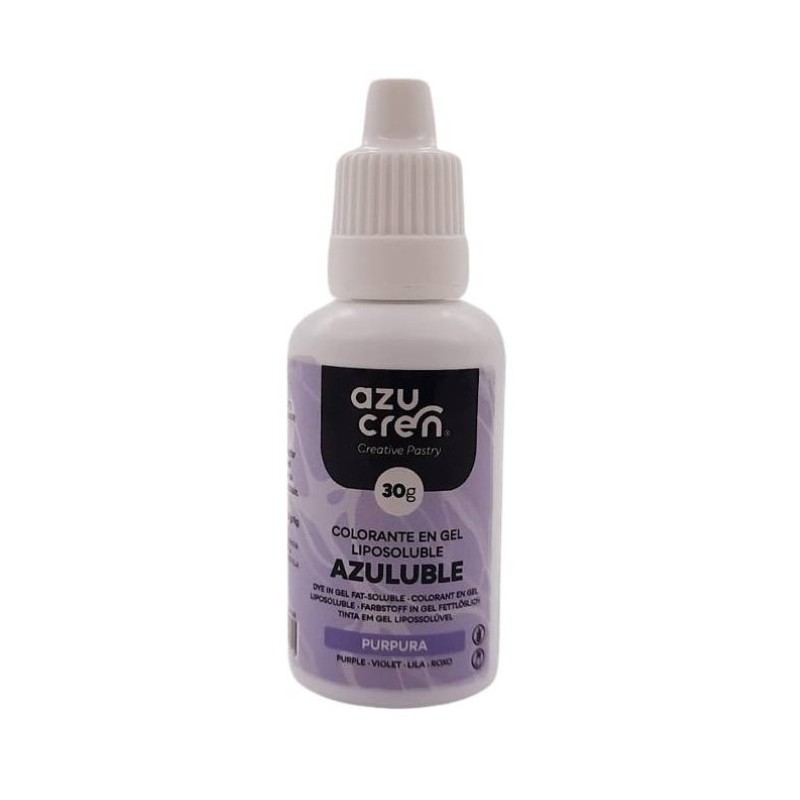 Colorante en gel liposoluble Violeta Púrpura 30 ml Azucren