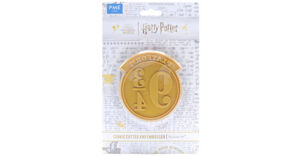 Pack de Cortante y Sello Estampación Plataforma 9 3/4 Harry Potter PME