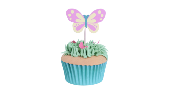 Pack 24 toppers Mariposas Pascua PME