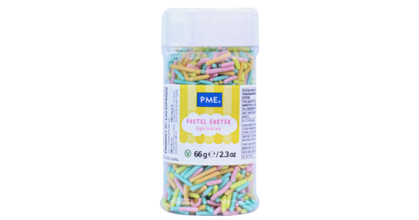 Fideos de azúcar Colores pasteles 60 g PME