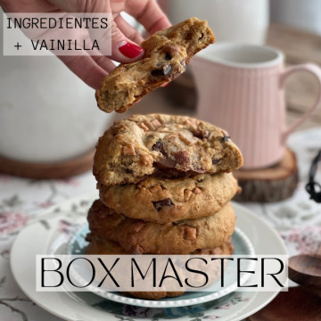 Box AHORRO Cookies Banoffe Ingredientes + Vainilla
