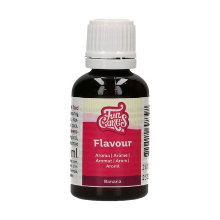 Aroma concentrado de Plátano 30 ml Funcakes