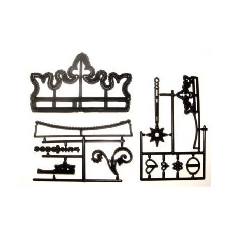 Sello Marcador Patchwork Corona