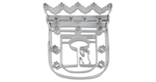 Cortante galleta escudo ciudad de Madrid Stadter