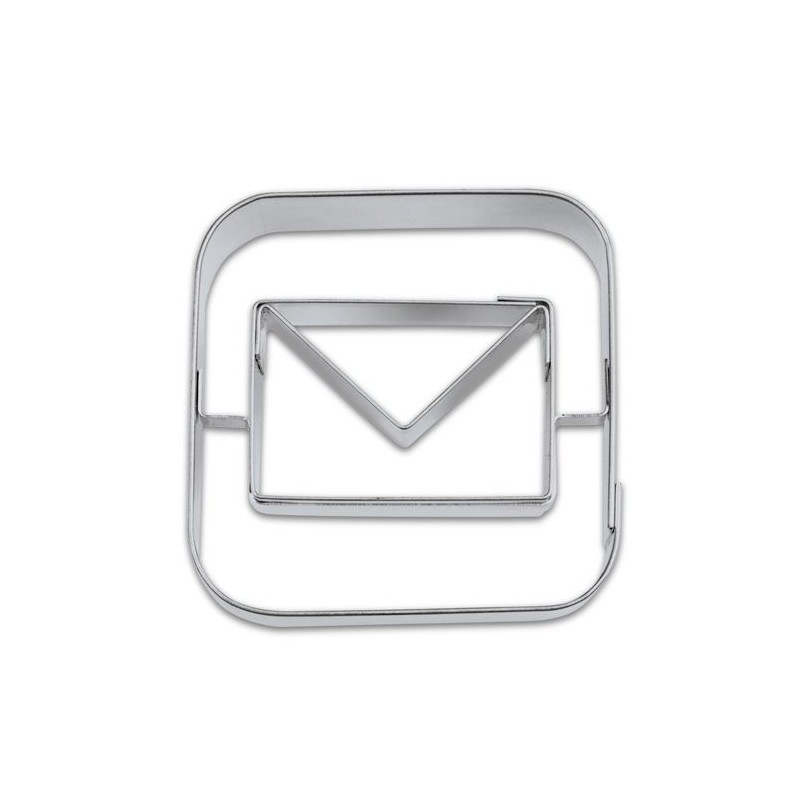 Cortante galleta con símbolo de email Stadter