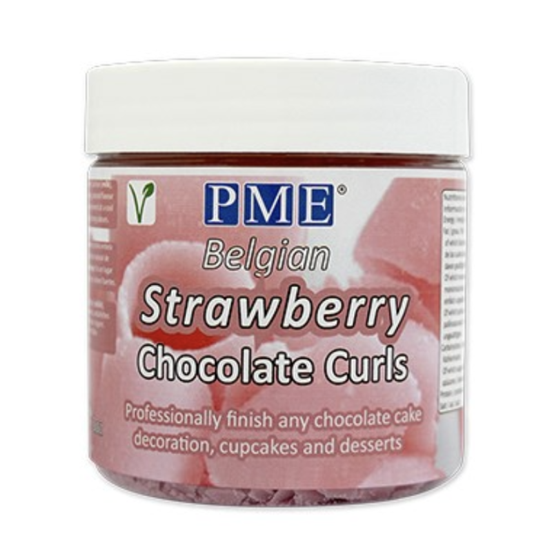 Rizos de Chocolate de Fresa 85 g PME-1