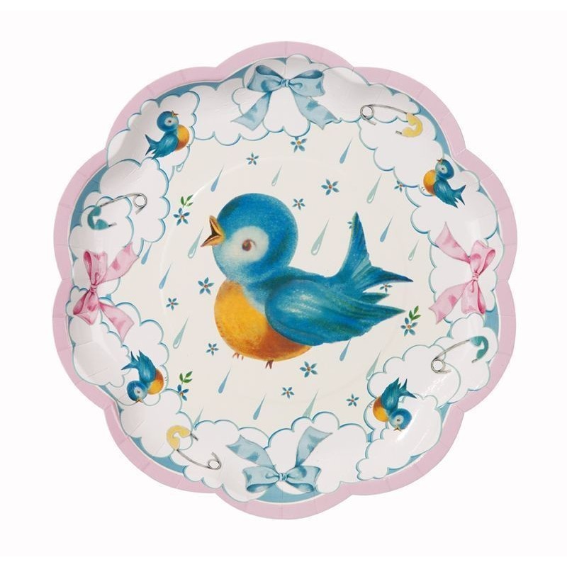 Platos para Baby Shower: Decoración de Fiesta | Megasilvita