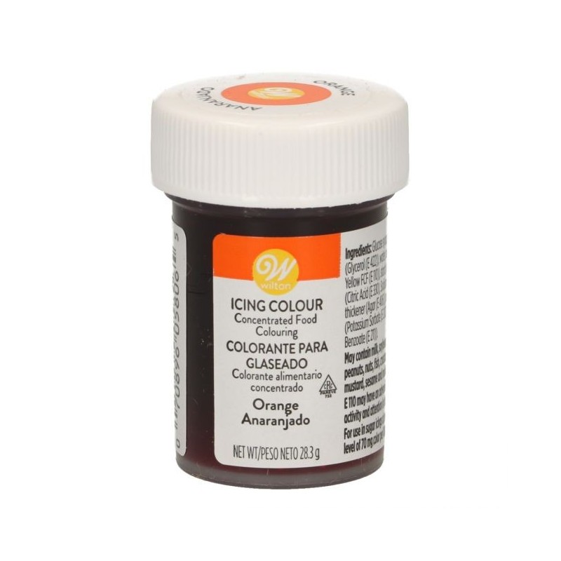 Colorante en gel Naranja Wilton