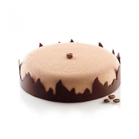 Plantilla de silicona para chocolate Fuoco Silikomart Professional