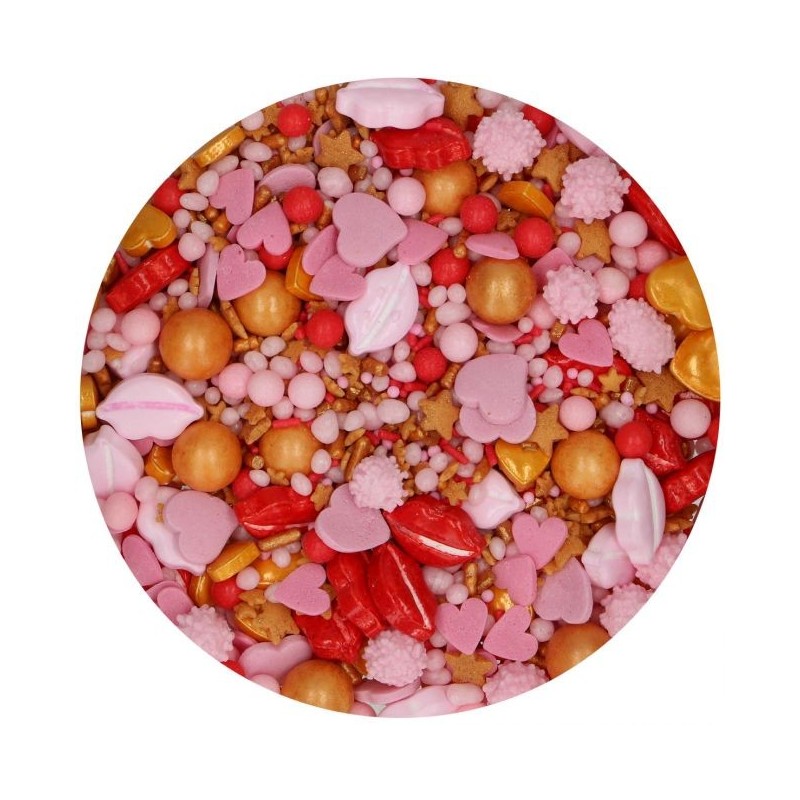 Sprinkles Mix Medley Secret Valentine 70g Funcakes
