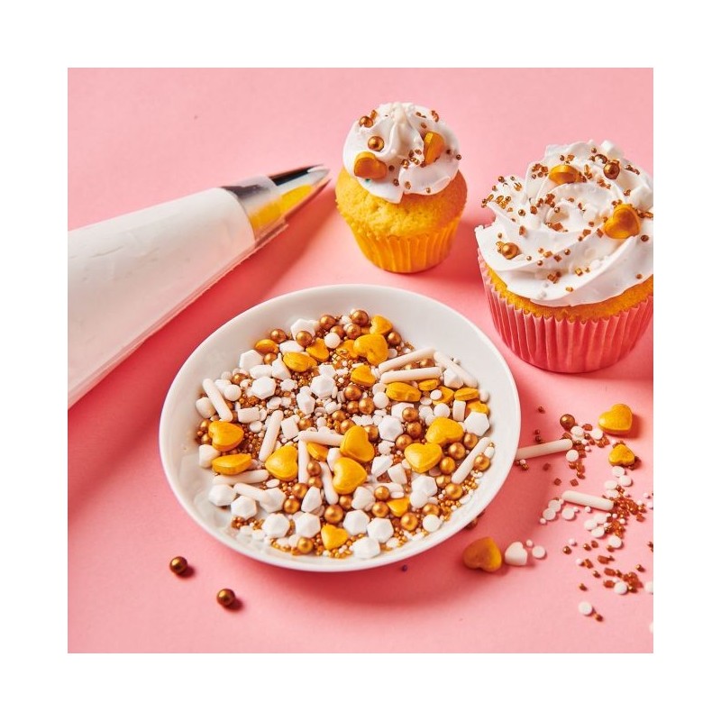 Sprinkles Mix Medley Wedding Bells 70g Funcakes