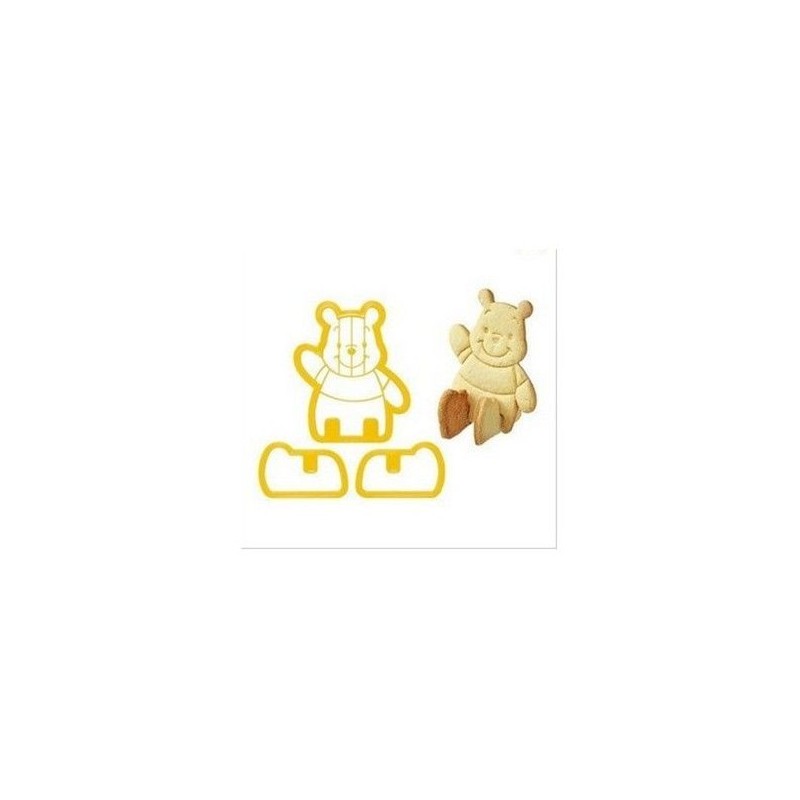 Cortante galleta 3D Winnie Pooh