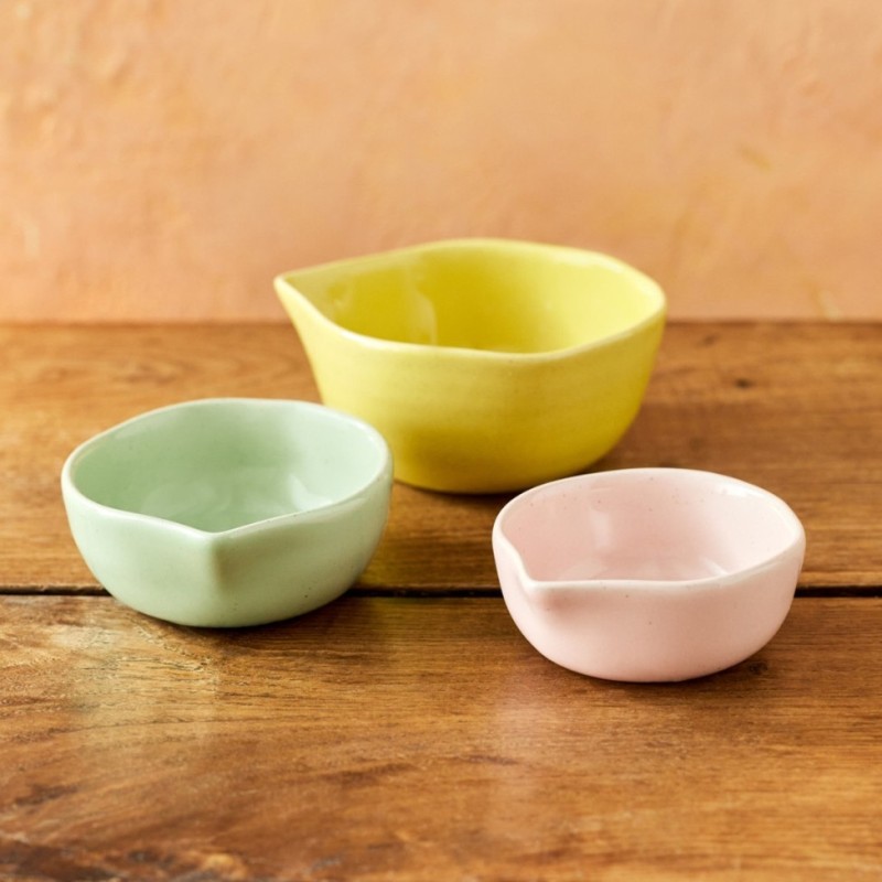 Pack de Tazas medidoras de cerámica Big Love Jamie Oliver