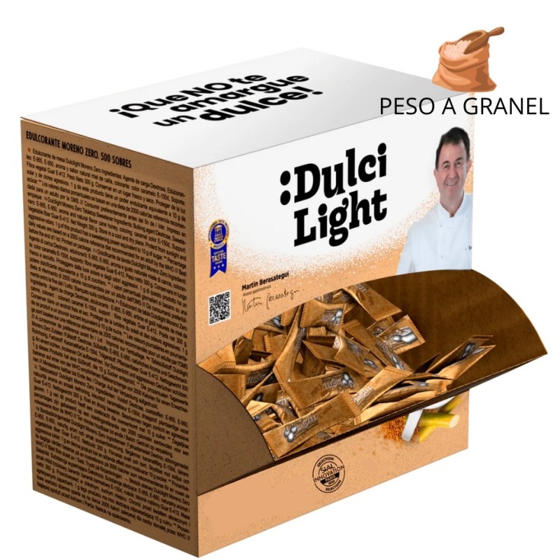 Pack 100 sobres Sucralosa Moreno (a granel) Dulcilight