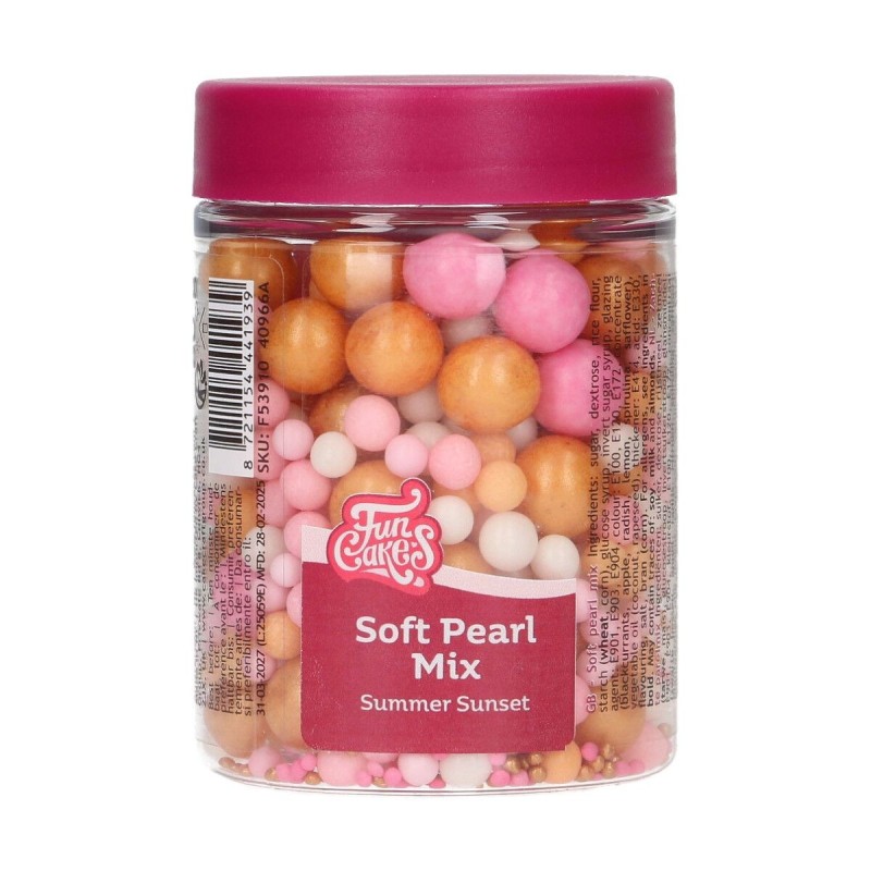 Sprinkles Mix Perlas Summer Sunset 80g Funcakes