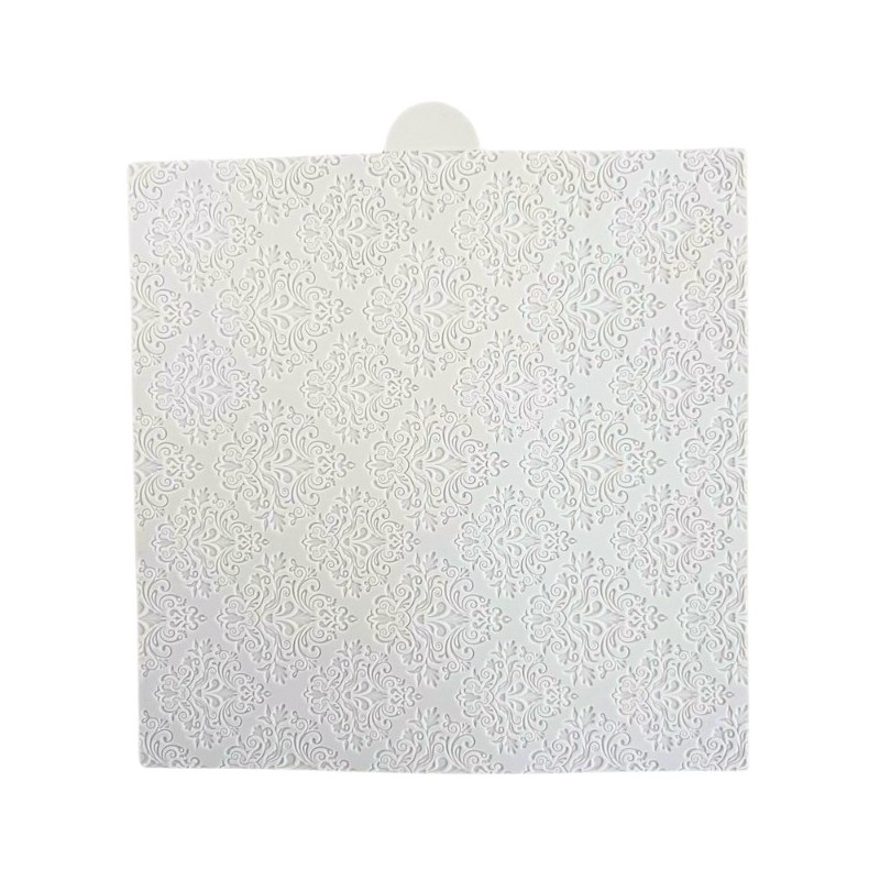Molde silicona  para fondant Baroque Mat Alphabet Mould
