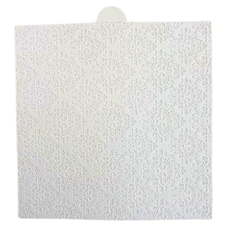 Molde silicona  para fondant Baroque Mat Alphabet Mould