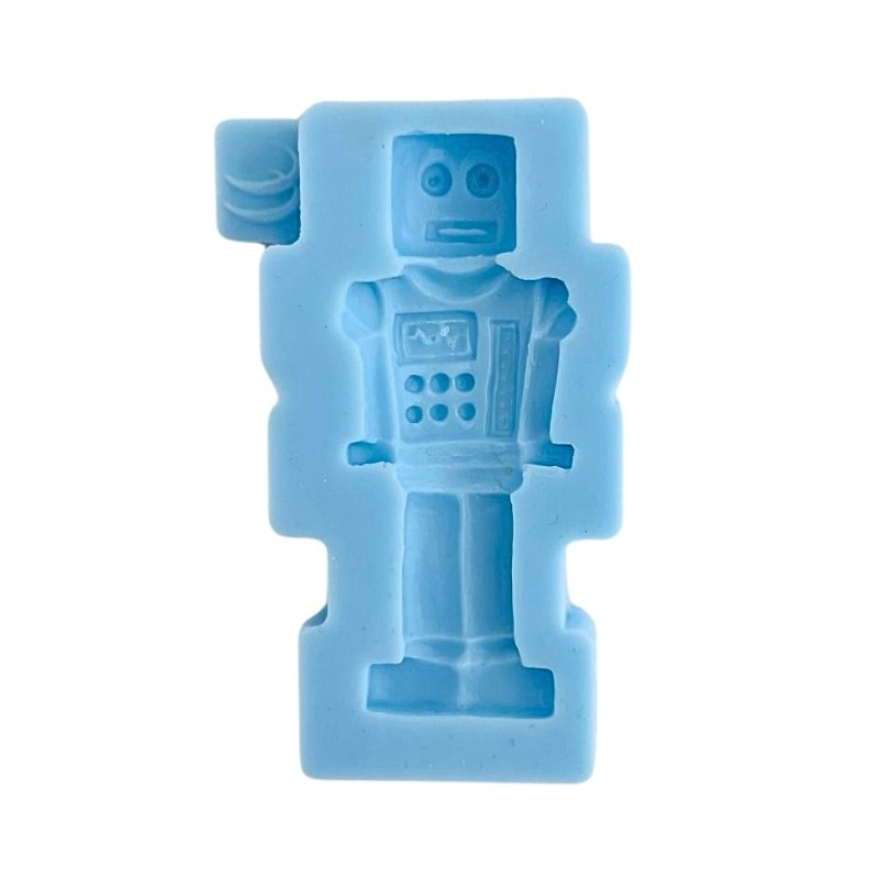 Molde silicona para fondant Robot Windsor Craft