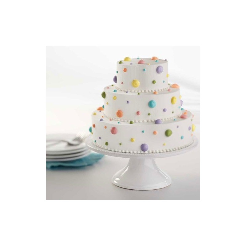 Pack 3 Moldes de bizcocho redondo: 10cm, 15cm, 20cm de Wilton