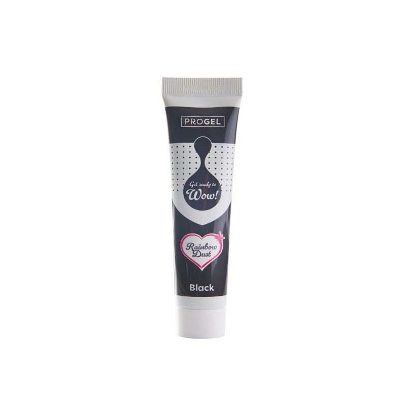 Colorante en gel concentrado Negro ProGel Rainbow Dust