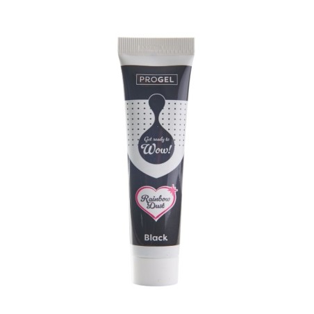 Colorante en gel concentrado Negro ProGel Rainbow Dust